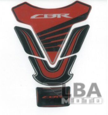 1 329 р. Наклейка на бак для мотоцикла Honda CBR 2 Красно-Черная  пм-00017122  с доставкой в г. Майкоп. Увеличить фотографию 1
