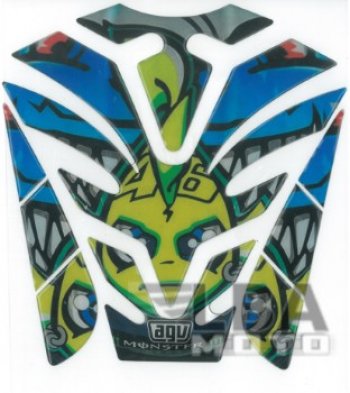 1 329 р. Наклейка на бак для мотоцикла VR46 AGV 1  пм-00017136  с доставкой в г. Майкоп. Увеличить фотографию 1