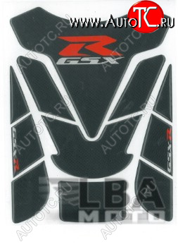 1 329 р. Наклейка на бак для мотоцикла Suzuki GSX-R Под Карбон 6  пм-00017142  с доставкой в г. Майкоп