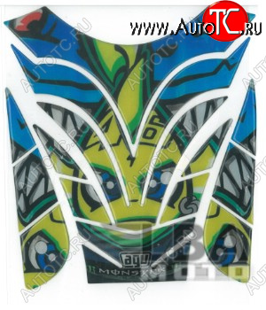 1 329 р. Наклейка на бак для мотоцикла VR46 AGV 6  пм-00017155  с доставкой в г. Майкоп