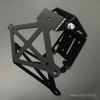2 399 р. CRAZY IRON Рамка крепления номерного знака SPORT, регулируемая, метал  5563  с доставкой в г. Майкоп. Увеличить фотографию 2