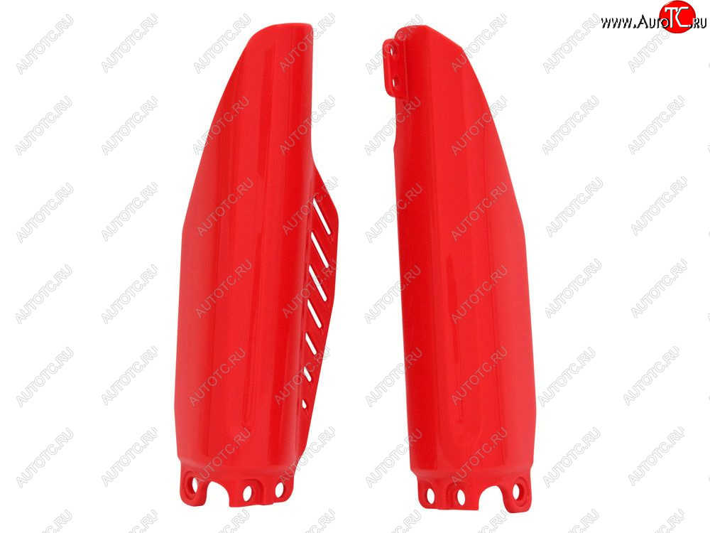 3 199 р. Защита вилки (пара) R-Tech Honda CR85 03-07, CRF150 07-22 (R-PSCRFRS0150) Красный  r-pscrfrs0150  с доставкой в г. Майкоп