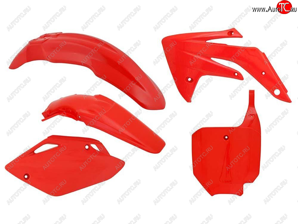 12 749 р. Комплект пластика R-Tech Honda CRF150 07-22 (R-KITCRF-RS0-510) Красный  r-kitcrf-rs0-510  с доставкой в г. Майкоп