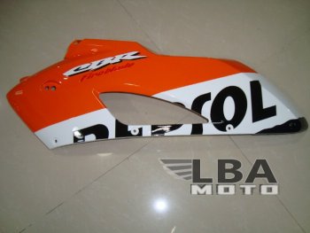 3 099 р. Левый верхний боковой пластик для Honda CBR 1000 RR 04-05 Без цвета  пм-00000384  с доставкой в г. Майкоп. Увеличить фотографию 1