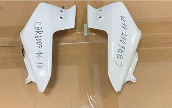 5 699 р. Передний обтекатель для Honda CBR 600F 11-14 Без цвета  пм-00004994  с доставкой в г. Майкоп. Увеличить фотографию 2