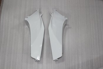 1 699 р. Накладка на левый воздуховод для Honda CBR 600 03-04 Без цвета  пм-00002756  с доставкой в г. Майкоп. Увеличить фотографию 2