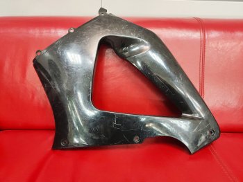 3 779 р. Левый верхний боковой пластик для Honda CBR 929 RR 00-01 Без цвета  пм-00000369  с доставкой в г. Майкоп. Увеличить фотографию 1