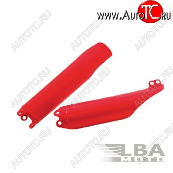 3 899 р. Защита вилки (пара) R-Tech Honda CRF250R450R 02-17, CRF250XCRF450X 05-17 (R-PSCR0RS0003) красные  r-pscr0rs0003  с доставкой в г. Майкоп