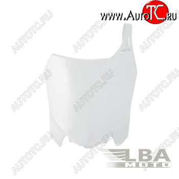 3 199 р. Щиток номера передний R-Tech Honda CRF250R 14-17, CRF450R 13-16 (R-TBCRFBN0013) белый  r-tbcrfbn0013  с доставкой в г. Майкоп