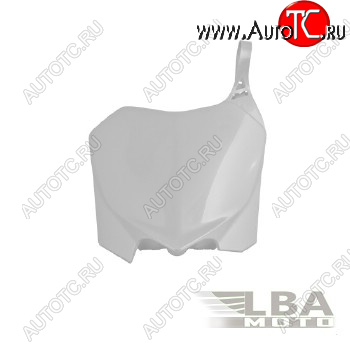 3 199 р. Щиток номера передний R-Tech Honda CRF250R 10-13, CRF450R 09-12 (R-TBCRFBN0009) белый  r-tbcrfbn0009  с доставкой в г. Майкоп