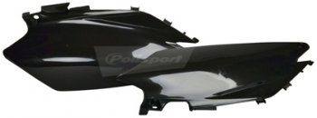 1 599 р. Щиток бокового номера POLISPORT CRF250R 11-13CRF450R 11-12 8605500002 черный  250177-776-8998  с доставкой в г. Майкоп. Увеличить фотографию 1