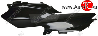 1 599 р. Щиток бокового номера POLISPORT CRF250R 11-13CRF450R 11-12 8605500002 черный  250177-776-8998  с доставкой в г. Майкоп