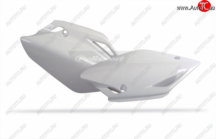 1 899 р. Щиток бокового номера POLISPORT CFR150R 07-15 8604000001 белый  250177-776-7076  с доставкой в г. Майкоп