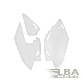 5 899 р. Обтекатели задн. боковые R-Tech Honda CRF450X 05-17 (R-FICRFXBN005) белые  r-ficrfxbn005  с доставкой в г. Майкоп. Увеличить фотографию 1
