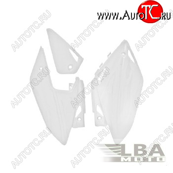 5 899 р. Обтекатели задн. боковые R-Tech Honda CRF450X 05-17 (R-FICRFXBN005) белые  r-ficrfxbn005  с доставкой в г. Майкоп