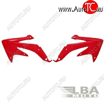 5 899 р. Обтекатели радиатора R-Tech Honda CRF450X 08-17 (R-CVCRFXRS008) красные  r-cvcrfxrs008  с доставкой в г. Майкоп