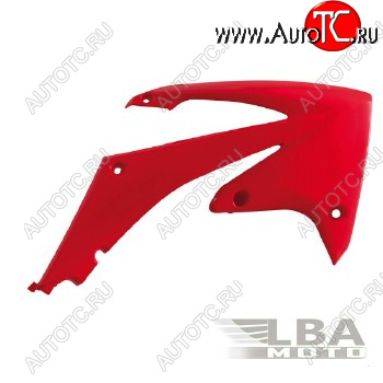 5 899 р. Обтекатели радиатора R-Tech Honda CRF250R 10-13, CRF450R 09-12 (R-CVCRFRS0009) красные  r-cvcrfrs0009  с доставкой в г. Майкоп