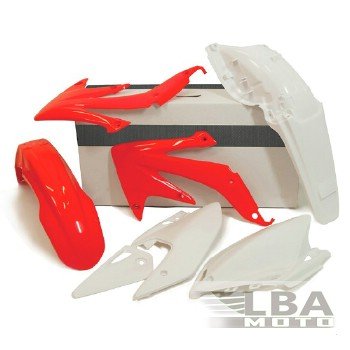 11 799 р. Комплект пластика R-Tech Honda CRF450X 08-17 (R-KITCRX-OEM-415) красный-белый  r-kitcrx-oem-415  с доставкой в г. Майкоп. Увеличить фотографию 1