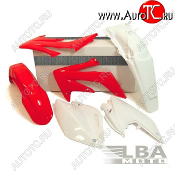 11 799 р. Комплект пластика R-Tech Honda CRF250X 04-17 (R-KITCRX-OEM-412) красный-белый  r-kitcrx-oem-412  с доставкой в г. Майкоп