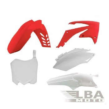 12 749 р. Комплект пластика R-Tech Honda CRF250R 11-13, CRF450R 11-12 (R-KITCRF-OEM-516) красный-белый  r-kitcrf-oem-516  с доставкой в г. Майкоп. Увеличить фотографию 1
