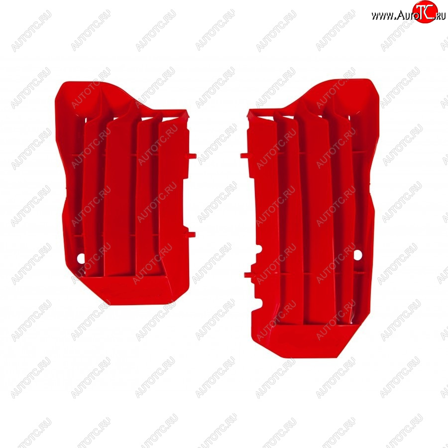 4 549 р. Решетки радиатора усиленные R-Tech Honda CRF450RRX 17-18 красные  (R-GRCRFRS0017)  r-grcrfrs0017  с доставкой в г. Майкоп
