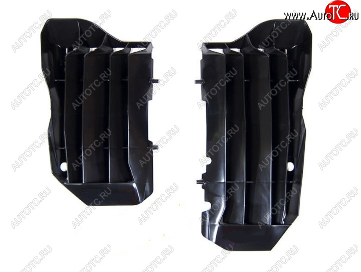 4 549 р. Решетки радиатора усиленные R-Tech Honda CRF450RRX 17-18 черные  (R-GRCRFNR0017)  r-grcrfnr0017  с доставкой в г. Майкоп