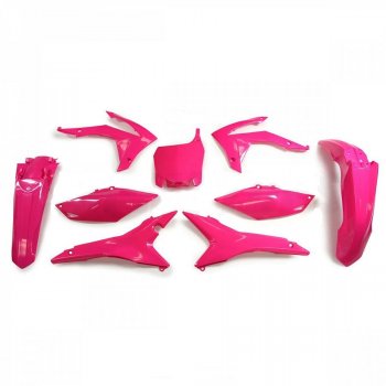 14 999 р. Комплект пластика R-Tech Honda CRF250R 14-17, CRF450R 13-16 (R-KITCRF-FU0-517) неоновый розовый  r-kitcrf-fu0-517  с доставкой в г. Майкоп. Увеличить фотографию 1