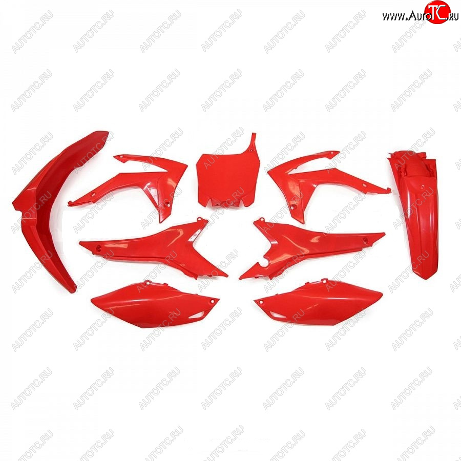 14 999 р. Комплект пластика R-Tech Honda CRF250R 14-17, CRF450R 13-16 (R-KITCRF-RS0-517) красный  r-kitcrf-rs0-517  с доставкой в г. Майкоп