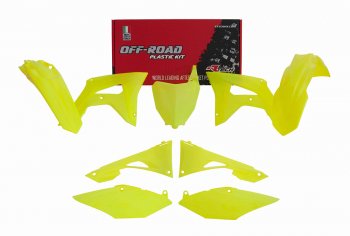 14 999 р. Комплект пластика R-Tech Honda CRF250R 19-20, CRF450R 19-20 (R-KITCRF-GF0-519) неоновый желтый  r-kitcrf-gf0-519  с доставкой в г. Майкоп. Увеличить фотографию 1