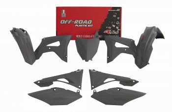 14 999 р. Комплект пластика R-Tech Honda CRF250R 19-20, CRF450R 19-20 (R-KITCRF-GR0-519) Quantum Grey серый  r-kitcrf-gr0-519  с доставкой в г. Майкоп. Увеличить фотографию 1