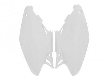 5 899 р. Обтекатели задн. боковые R-Tech Honda CR125250 02-07 (R-FICR0BN0203) белые  r-ficr0bn0203  с доставкой в г. Майкоп. Увеличить фотографию 1