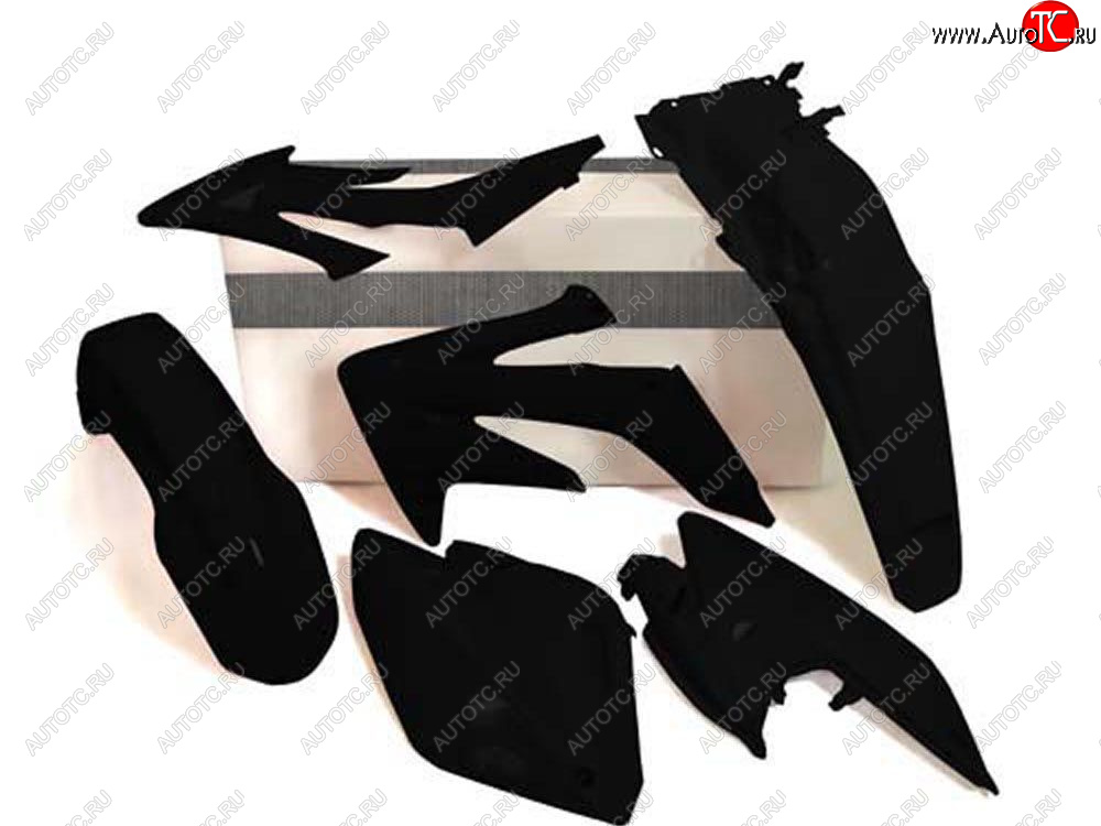 11 799 р. Комплект пластика R-Tech Honda CRF250X 04-19 (R-KITCRX-NR0-412) Черный  r-kitcrx-nr0-412  с доставкой в г. Майкоп