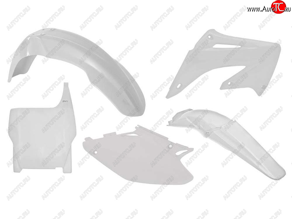 12 749 р. Комплект пластика R-Tech Honda CR125250 2004-2007 (R-KITCR0-BN0-503) Белый  r-kitcr0-bn0-503  с доставкой в г. Майкоп
