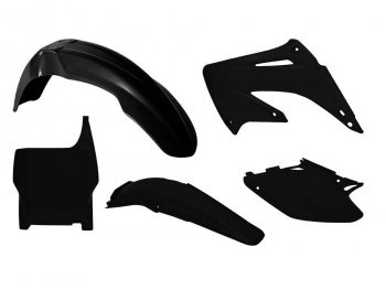 12 749 р. Комплект пластика R-Tech Honda CR125250 2004-2007 (R-KITCR0-NR0-503) Черный  r-kitcr0-nr0-503  с доставкой в г. Майкоп. Увеличить фотографию 1