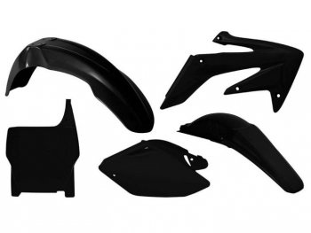 12 749 р. Комплект пластика R-Tech Honda CRF250R 04-05 (R-KITCRF-NR0-507) Черный  r-kitcrf-nr0-507  с доставкой в г. Майкоп. Увеличить фотографию 1