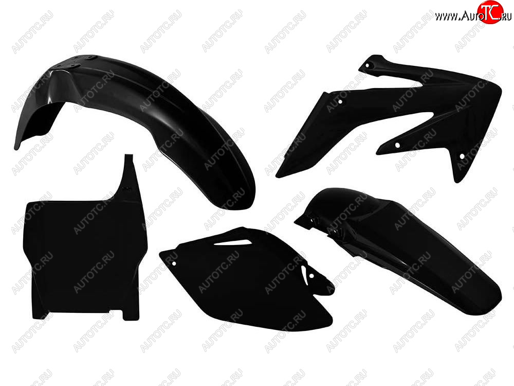 12 749 р. Комплект пластика R-Tech Honda CRF250R 06-07 (R-KITCRF-NR0-508) Черный  r-kitcrf-nr0-508  с доставкой в г. Майкоп