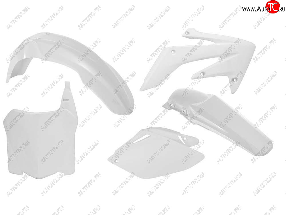 12 749 р. Комплект пластика R-Tech Honda CRF250R 08-09 (R-KITCRF-BN0-588) Белый  r-kitcrf-bn0-588  с доставкой в г. Майкоп