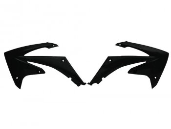 5 899 р. Обтекатели радиатора R-Tech Honda CRF250R 10-13, CRF450R 09-12 (R-CVCRFNR0009) Черный  r-cvcrfnr0009  с доставкой в г. Майкоп. Увеличить фотографию 1