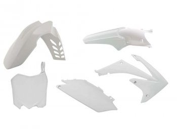 12 749 р. Комплект пластика R-Tech Honda CRF250R 11-13, CRF450R 11-12 (R-KITCRF-BN0-516) Белый  r-kitcrf-bn0-516  с доставкой в г. Майкоп. Увеличить фотографию 1
