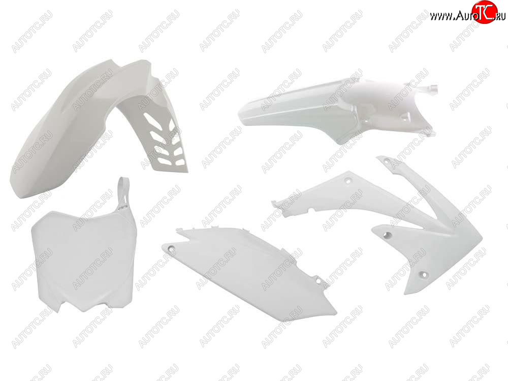 12 749 р. Комплект пластика R-Tech Honda CRF250R 11-13, CRF450R 11-12 (R-KITCRF-BN0-516) Белый  r-kitcrf-bn0-516  с доставкой в г. Майкоп