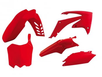 12 749 р. Комплект пластика R-Tech Honda CRF250R 11-13, CRF450R 11-12 (R-KITCRF-RS0-516) Красный  r-kitcrf-rs0-516  с доставкой в г. Майкоп. Увеличить фотографию 1
