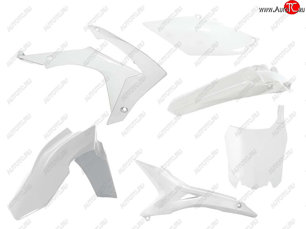 14 999 р. Комплект пластика R-Tech Honda CRF250R 14-17, CRF450R 13-16 (R-KITCRF-BN0-518) Белый  r-kitcrf-bn0-518  с доставкой в г. Майкоп