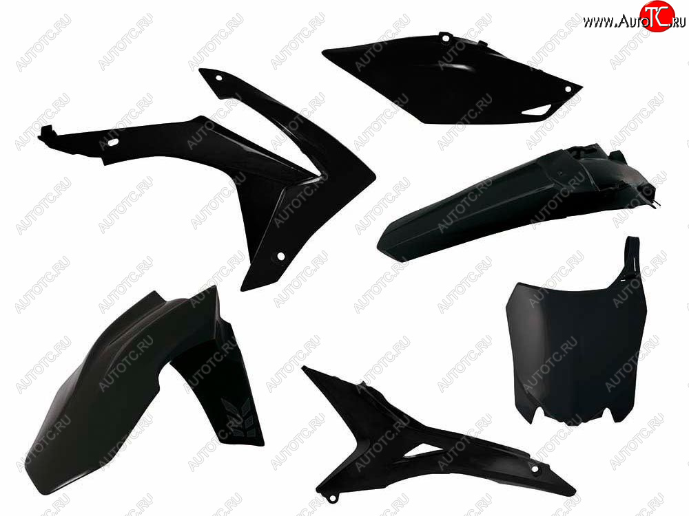 14 999 р. Комплект пластика R-Tech Honda CRF250R 14-17, CRF450R 13-16 (R-KITCRF-NR0-518) Черный  r-kitcrf-nr0-518  с доставкой в г. Майкоп