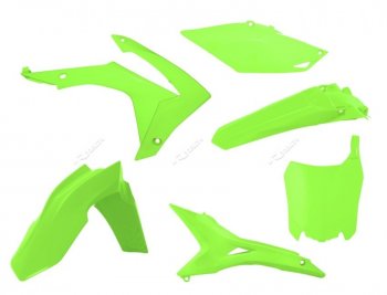 14 999 р. Комплект пластика R-Tech Honda CRF250R 14-17, CRF450R 13-16 (R-KITCRF-GF0-518) Желтый Неон  r-kitcrf-gf0-518  с доставкой в г. Майкоп. Увеличить фотографию 1