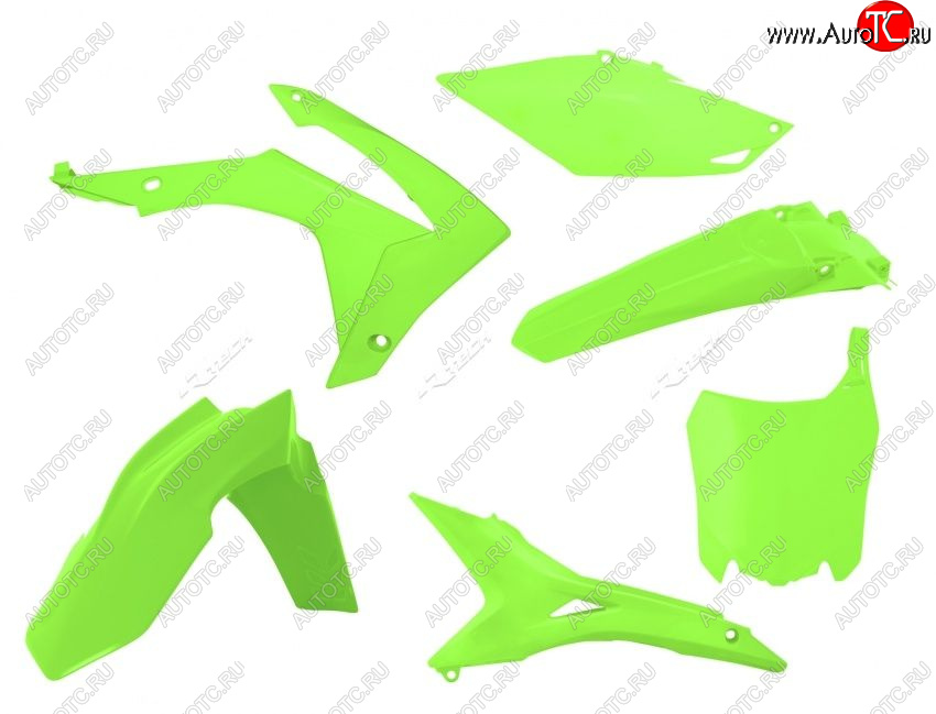 14 999 р. Комплект пластика R-Tech Honda CRF250R 14-17, CRF450R 13-16 (R-KITCRF-GF0-518) Желтый Неон  r-kitcrf-gf0-518  с доставкой в г. Майкоп