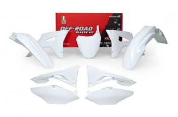 14 999 р. Комплект пластика R-Tech Honda CRF250R 18, CRF450R 17-18 (R-KITCRF-BN0-599) белый  r-kitcrf-bn0-599  с доставкой в г. Майкоп. Увеличить фотографию 1