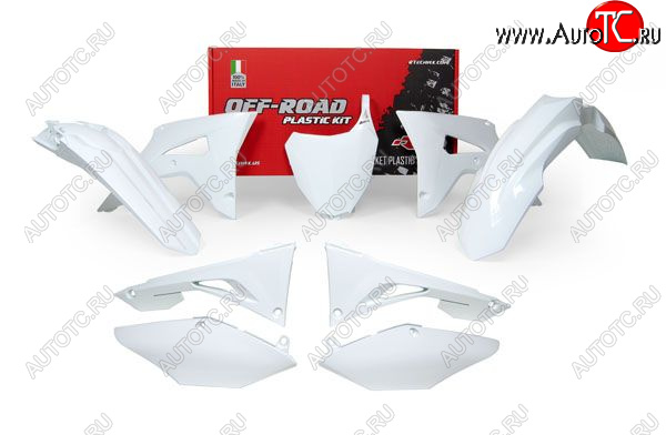 14 999 р. Комплект пластика R-Tech Honda CRF250R 18, CRF450R 17-18 (R-KITCRF-BN0-599) белый  r-kitcrf-bn0-599  с доставкой в г. Майкоп