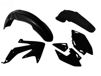 11 799 р. Комплект пластика R-Tech Honda CRF450X 05-07 (R-KITCRX-NR0-414) черный  r-kitcrx-nr0-414  с доставкой в г. Майкоп. Увеличить фотографию 1