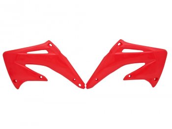 5 899 р. Боковины радиатора R-Tech Honda CRF450R 02-04 (R-CVCRFRS0203) красный  r-cvcrfrs0203  с доставкой в г. Майкоп. Увеличить фотографию 1