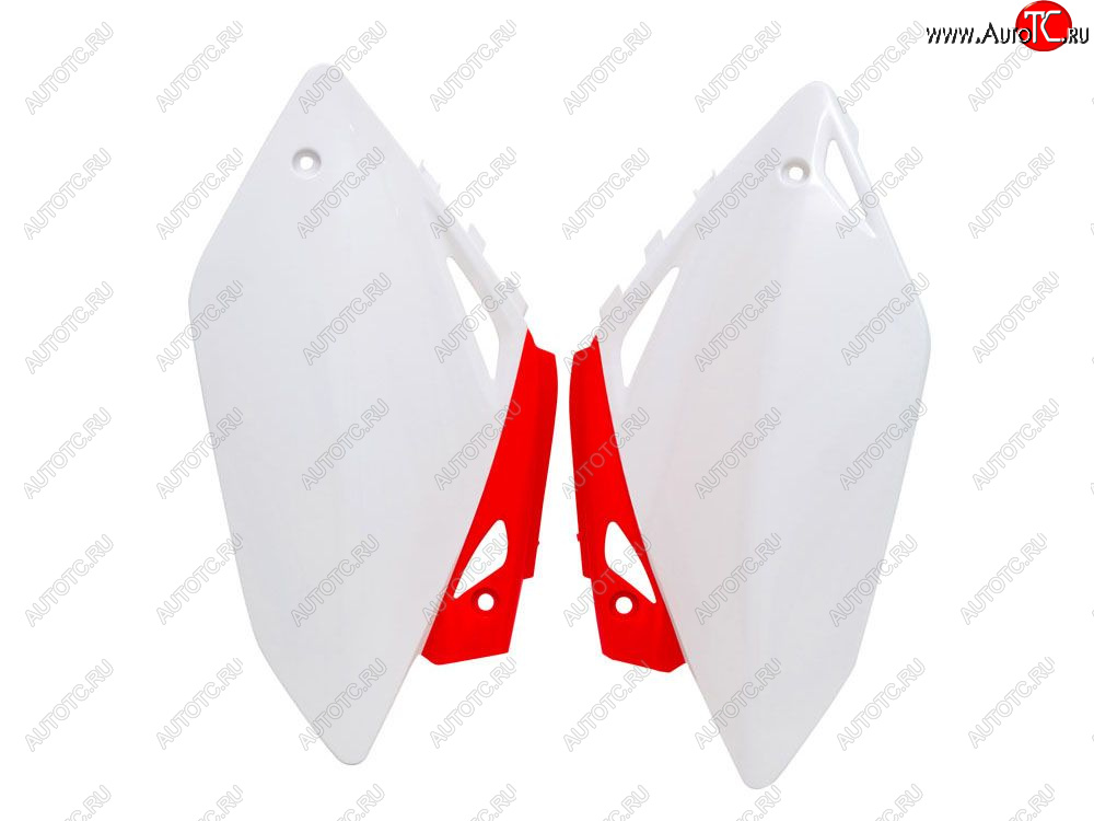 7 399 р. Обтекатели задние R-Tech Honda CRF450R 05-06 (R-FICRFBNRS05) бело-красный  r-ficrfbnrs05  с доставкой в г. Майкоп